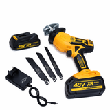 Fierăstrău Sabie Profesional AT PERFORMANCE® 48V cu 2 Acumulatori, 4 Pânze și LED