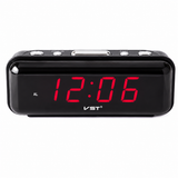 Ceas Digital, At Performance cu afisaj LED si alarma, diferite sonerii, format 24 h Rosu