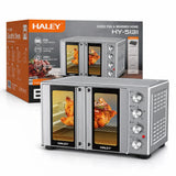 Cuptor electric HALEY HY-513I, 65L, 3000W, convecție, rotisor