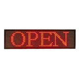 Reclamă luminoasă At Performance 200x40 cm, LED roșu, Wi-Fi, cod QR