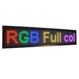 Reclamă luminoasă At Performance 70x20 cm, LED RGB, Wi-Fi, cod QR