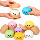 Jucărie antistres Squishy Dumpling At Performance, 10 cm, silicon