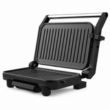 Aparat Panini Maker HALEY HY-8615, 1500W, Plăci Antiaderente, Control Automat al Temperaturii, Balama Flotantă, Deschidere 105°, Indicatoare Luminoase