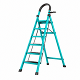 Scară Pliabilă Metalică AT PERFORMANCE® 6 Trepte, Antiderapantă, 150 Kg, Structură Solida 2.8 cm