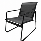 Set Mobilier Grădină AT PERFORMANCE® 4 Piese, Canapea 2 Locuri + 2 Fotolii + Măsuță, Cadru Metalic