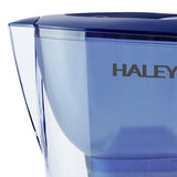 Cană Filtrantă Apă HALEY 3.5L Albastră – Filtru Multistrat, Gura Anti-Praf, Indicator Schimb Filtru, Design Compact