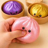 Jucărie antistres Squishy Dumpling At Performance, 10 cm, silicon