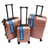 Set 3 valize rigide ABS At Performance, roți 360°, 73/65/55 cm
