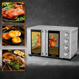 Cuptor electric HALEY HY-513I, 65L, 3000W, convecție, rotisor
