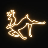 Decorațiune luminoasă Ren de Crăciun At Performance, LED alb cald