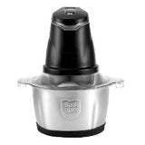 Tocător electric 400 W cu 4 lame inox și bol 2 L, negru
