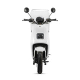 Scuter Electric N-Moto LX05-DELIVERY – Alb, 25 km/h, Fără Permis, Motor BOSCH, 2× Baterii Lithium 60V, Greutate estimativă 90–95 kg, Dimensiuni 1940 × 720 × 1330 mm, Autonomie 150 km, COC & EEC, Carte Rar (CIV), Ideal pentru Livrări +Tricou N-Moto