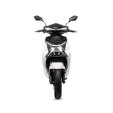 Scuter Electric Nmoto X1 Alb cu Motor Bosch 2020W – Viteză Max. 45 km/h, Autonomie 75 km, Dimensiuni 1750×570×1140mm, Greutate 80Kg, Portbagaj Detașabil, Alb/Negru Carte RAR (C.I.V) + CADOU Tricou N-Moto