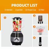 Blender multifuncțional HALEY HY-2908, 1200W, 1.8L