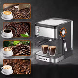 Espressor automat HALEY HY-2809, 1.8L, 850W, 20 bar