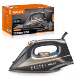 Fier de Călcat Electric HALEY 2200W, Mic Portabil de Înaltă Calitate, cu Abur, Puternic pentru Hoteluri