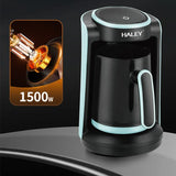 Ibric electric HALEY HY-2812, 1500W, 500ml, cafea, ceai, lapte