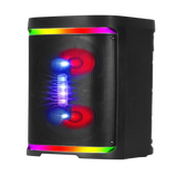 Boxă Karaoke Portabilă KOLAV-M2854 400W PMPO, 2x8", Bluetooth, Microfon Wireless Inclus, RGB LED, TWS, USB-C, TF Card, Telecomandă și Xtra Bass