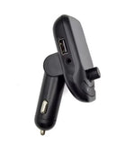 Modulator Auto KlaussTech, Bluetooth, 2 x Porturi USB, Micro SD, Ecran LED, 87 dB, ABS, Handsfree, Negru