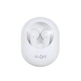 Căști KLGO True Wireless Bluetooth in-ear cu microfon, albe