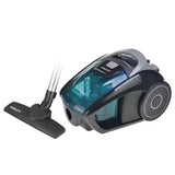 Aspirator fără sac HALEY HY-9034, 2800W, 2.0L, negru/albastru