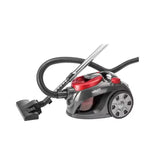 Aspirator cu sac HALEY HY-1503, 3000W, 1,5L, roșu/negru