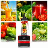Blender Multifuncțional HALEY HY-2704, 4800W, 15 Viteze, Vas 2.5L, Funcție Pulse, Lame din Oțel Inoxidabil, Zdrobire Gheață