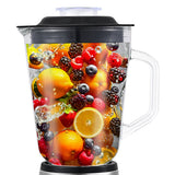 Blender HALEY HY-2943, 1000W, 2 în 1, bol sticlă 1.5L, lame inox