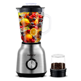 Blender HALEY HY-2943, 1000W, 2 în 1, bol sticlă 1.5L, lame inox