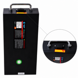 Acumulator Li-Ion pentru Scuter Electric, 60V 20Ah, 1200Wh, Carcasă Metalică, Mâner pentru Transport, 33 × 19 × 8 cm