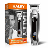 Mașină de tuns HALEY HY-4501 cu afișaj LCD, reîncărcabilă USB