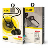 Căști In-Ear KLGO KS-61 Extra Bass cu microfon, jack 3.5 mm