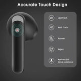 Căști Bluetooth 5.3 HK-55BL wireless, control tactil, Type-C