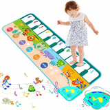 Covoraș muzical educativ pentru copii, pian interactiv, 110×36 cm