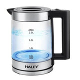 Fierbător electric portabil HALEY HY-8924, 2000 W, 2,2 L, inox 304