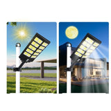 Lampă solară stradală LED At Performance 800W, baterie încorporată