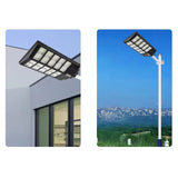 Lampă solară stradală LED At Performance 600W, senzor și telecomandă
