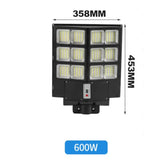 Lampă solară stradală LED At Performance 600W, senzor și telecomandă