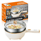 Oală electrică Haley HY-507, 7L+5L, 1350W, multifuncțională