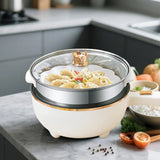 Oală electrică Haley HY-507, 7L+5L, 1350W, multifuncțională