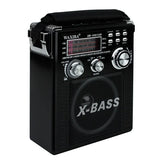 Radio portabil AM/FM/SW cu Bluetooth, MP3, USB/TF și lanternă