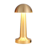Lampă de birou At Performance, portabilă tip ciupercuță, 22 cm, auriu