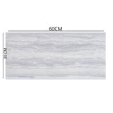 Placa de tapet x 10 lucios, At Performance, impermeabil, Autoadeziv, usor de curatat, 30x60 cm, Marmura Gri