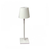 Lampa de masa, At Performance, led reincarcabila cu 3 temperaturi de culoare cald/rece/neutru, 38 cm x10 cm, culoare Alb