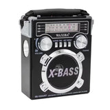 Radio portabil AM/FM/SW cu Bluetooth, MP3, USB/TF și lanternă