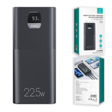 Baterie externă USAMS, 30000mAh, 22.5W Fast Charge cu display LED