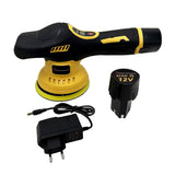 Mașină de Polish Auto Fără Fir AT PERFORMANCE® cu 2 Acumulatori, 2800-5500 RPM, Disc 125-150mm, Orbită 9mm