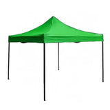 Cort tip Pavilion AT PERFORMANCE 3x3m Verde, Prelata Impermeabila, Pliabil, Structura Metalica Solida, Pentru Curte, Gradina, Evenimente