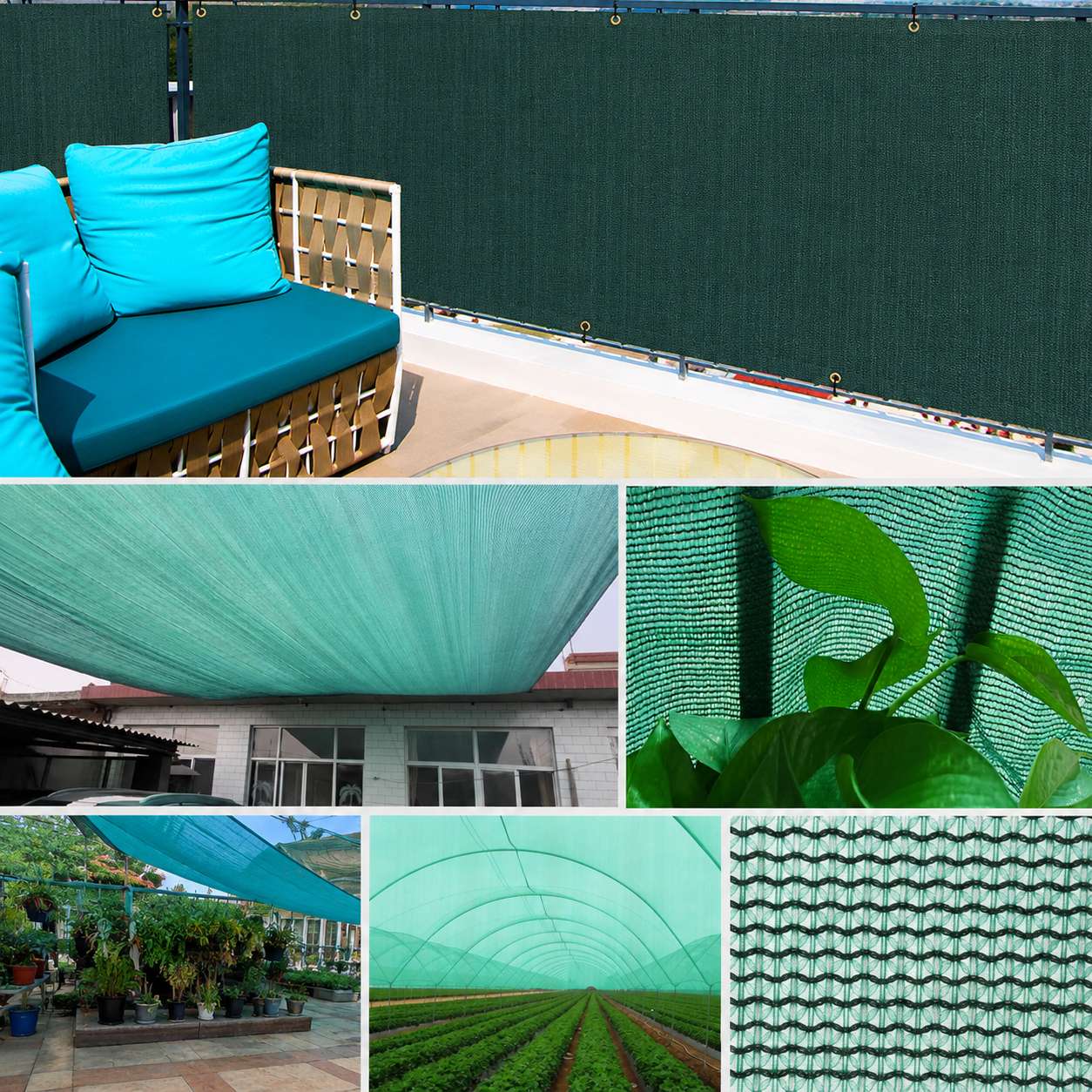 Plasă Umbrire AT PERFORMANCE® HDPE Verde 60% UV 2x25m – AT-2049