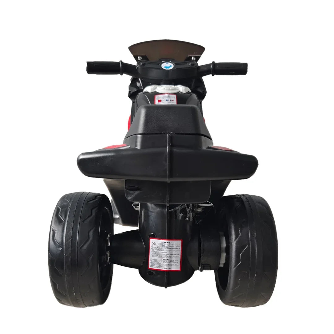 Motocicletă Electrică pentru Copii KI-0003, 6V, 3 Roți, Baterie Reîncărcabilă, 2-6 Ani